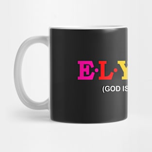 Elysha - God is salvation. Mug